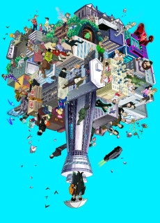 モブサイコ100 II (몹사이코 100 II) 포스터