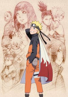 NARUTO -ナルト- 疾風伝 (나루토 질풍전) 포스터