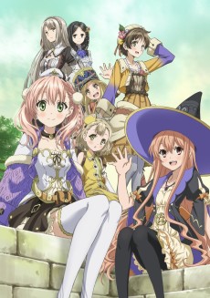 エスカ＆ロジーのアトリエ ～黄昏の空の錬金術士～ (에스카&로지의 아틀리에 ~황혼의 하늘의 연금술사~) 포스터