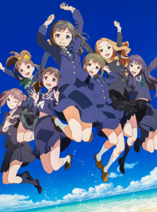 Wake Up, Girls! 七人のアイドル (Wake Up, Girls! 일곱 명의 아이돌) 포스터