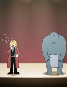 鋼の錬金術師 FULLMETAL ALCHEMIST 荒川弘 描き下ろし4コマ劇場 (강철의 연금술사 FULLMETAL ALCHEMIST 아라카와 히로무 신작 4컷 극장) 포스터