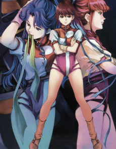 トップをねらえ! GunBuster (톱을 노려라! 건버스터) 포스터